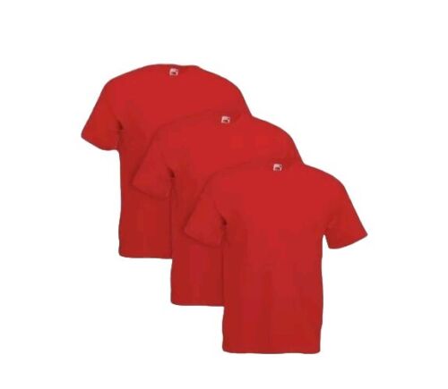 3 T-Shirt Fruit of the Loom Magliette Colorate Mezza Manica – Personalizzabili! - Foto 6 di 20