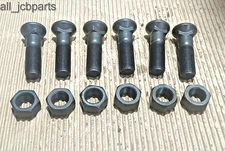 Jcb Parts - Tooth Point Bolt & Nut, 6 Pcs (Part No. 826/00303 1340/0701)
