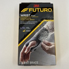 Futuro Compression Stabilizing Wrist Brace Right L/XL Carpal Tunnel Used Once
