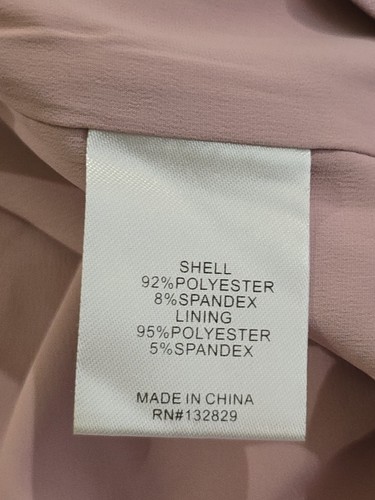 NBD x Naven Chloe Mini Dress Womens Size Medium Mauve Light Pink Cutout - Picture 7 of 8