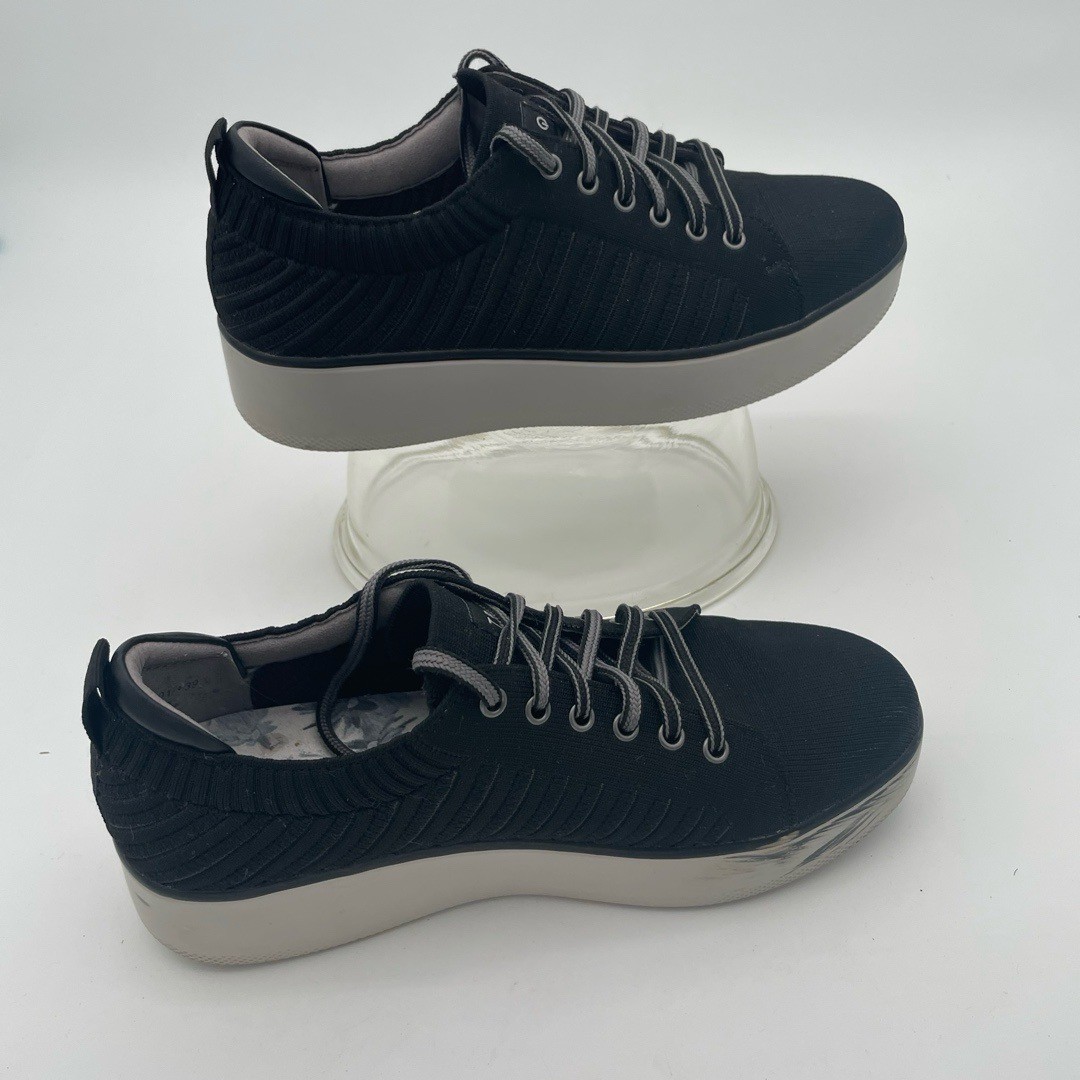 SAOLA Sneaker TRAQ ALEGRIA TRA MAG 5001 nere stringate suola bianca testurizzata 39 US 8 8 5