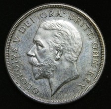 1927 George V PROOF WREATH CROWN, Bare Head Silver Coin - SUPERB FDC  RARE!