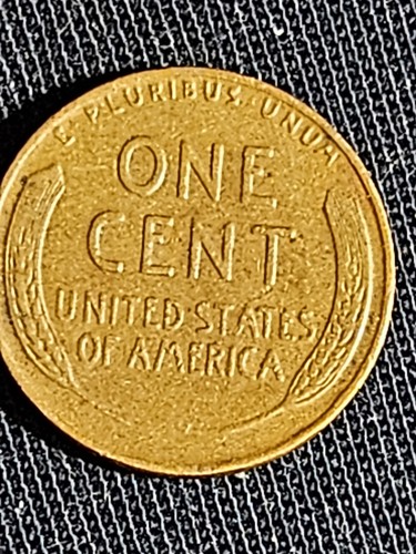 1944 Lincoln Grano Penny Errori No Marchio di Zecca, Lettere Sul Cerchio, 95% Rame - Foto 7 di 11
