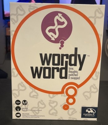 Wordy Word Time, Thoughts, Switched & Swapped Game- Brand New Sealed 