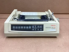 Okidata Microline 390 Turbo 24-Pin Dot Matrix Printer Model GE7200A untested