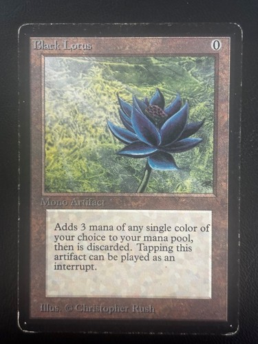 MTG Black Lotus Beta Edition, Played Condition - Magic the Gathering 1993