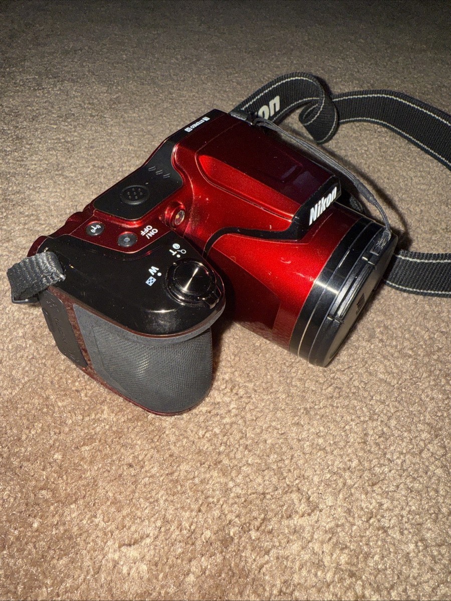 Red NIKON Coolpix L840 16.0MP Digital Camera/Video Recorder