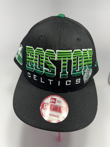 Boston Celtics Hat Cap Snap Back NBA Basketball Hardwood Classics New Era
