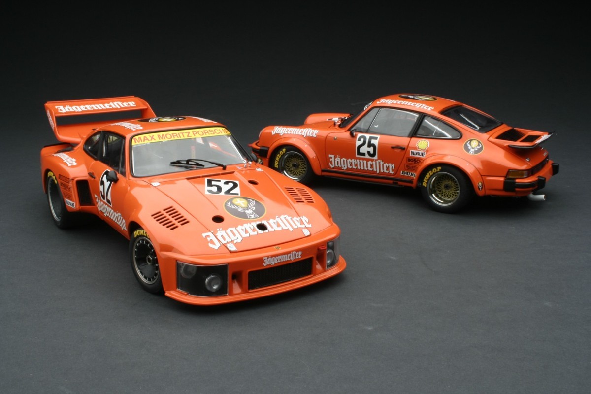 Exoto | 1:18 | JAGERMEISTER GIFT SET | 1976 Porsche 934 RSR Turbo