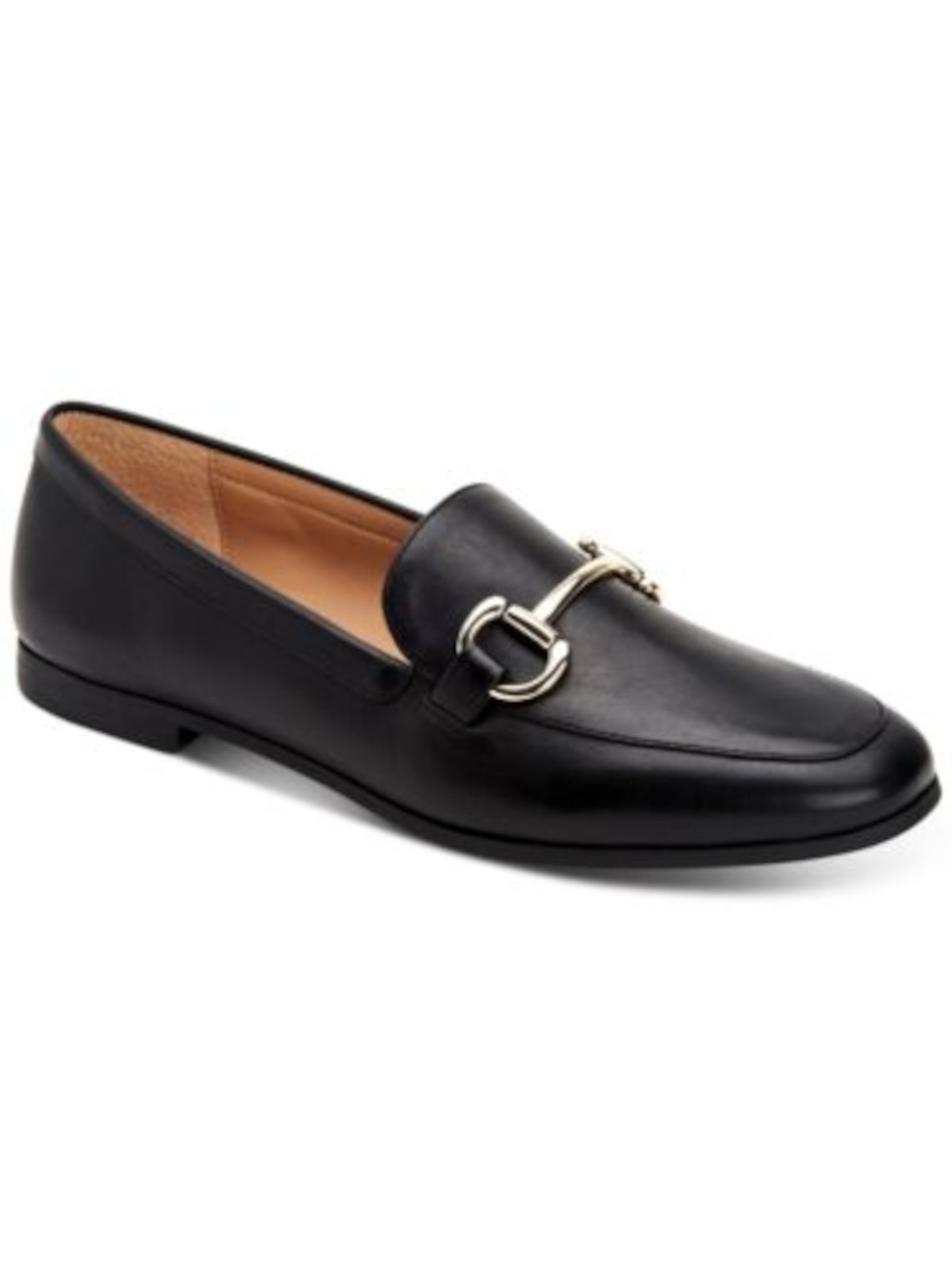 INC Womens Black Memory Foam Bit Gayyle Toe Slip On Leather Loafers Shoes 11 M 6390₽