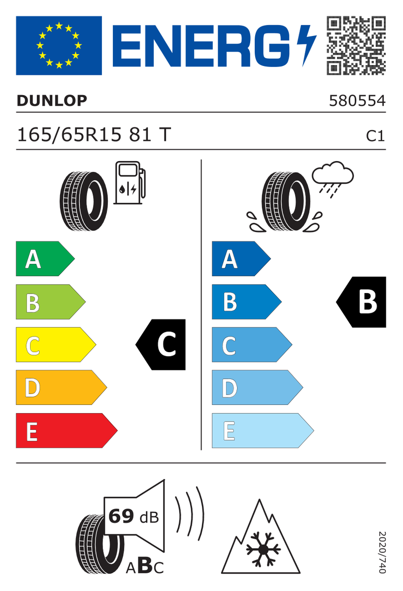 TYRE DUNLOP 165/65 R15 81T SPORT ALL SEASON ALL SEASON | eBay