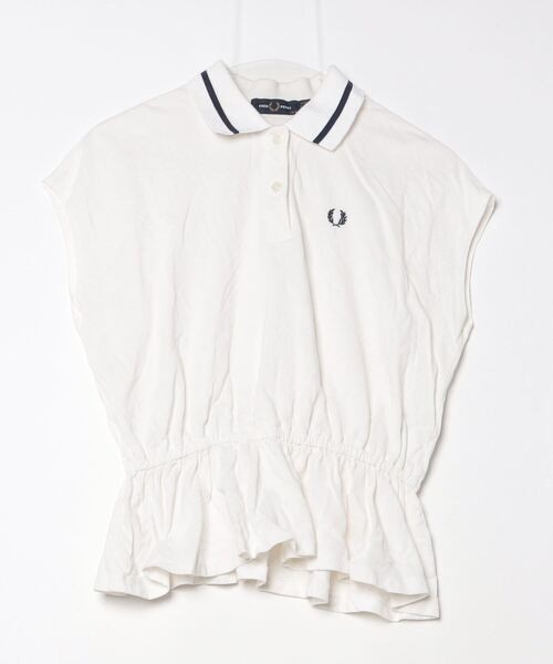 Fred Perry Sleeveless Polo Shirt 10 White Women | eBay