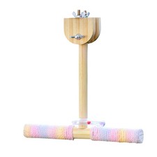 Bird Perch Stand Bird Cotton Rope Perch Upside Down Hanging Perch For Bird Cage