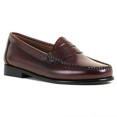 G.H. Bass Women's Whitney Weejuns Wine Penny Loafer Size 5.5 (MSRP $195)