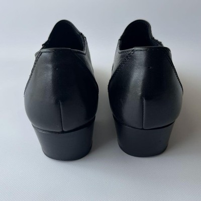 Tricot Comme Des Garcons Leather Western Shoes Black Women's Made