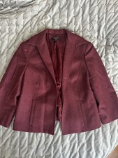 Brooks Brothers Loro Piana Burgundy Blazer Wool Cashmere Silk Old Money Preppy