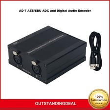 Codificatore audio digitale AD-7 AES/EBU con uscita stereo bilanciata 24 bit 192 kHz #n