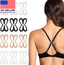 12PCS Bra Strap Holder Clips for Racerback, Bra Strap Clips Anti-Slip Buckles Co