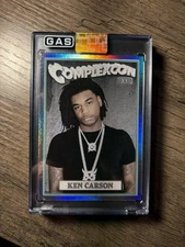 Ken Carson 2025 ComplexCon x GAS Trading Card - Rainbow Foil #/40