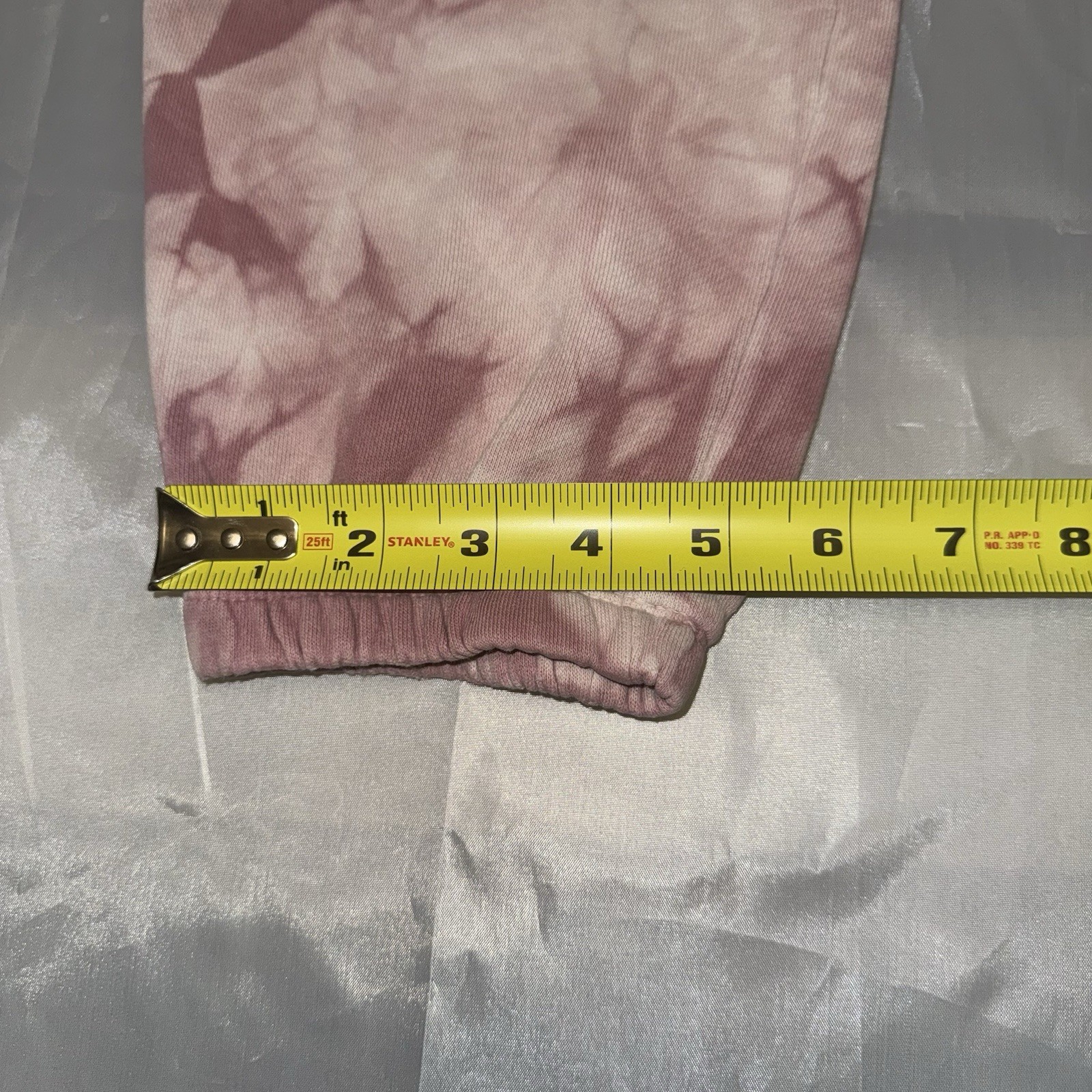 Vans Tie Dye Sweatpants Mauve Pink Sun Logo Joggers XS image 5