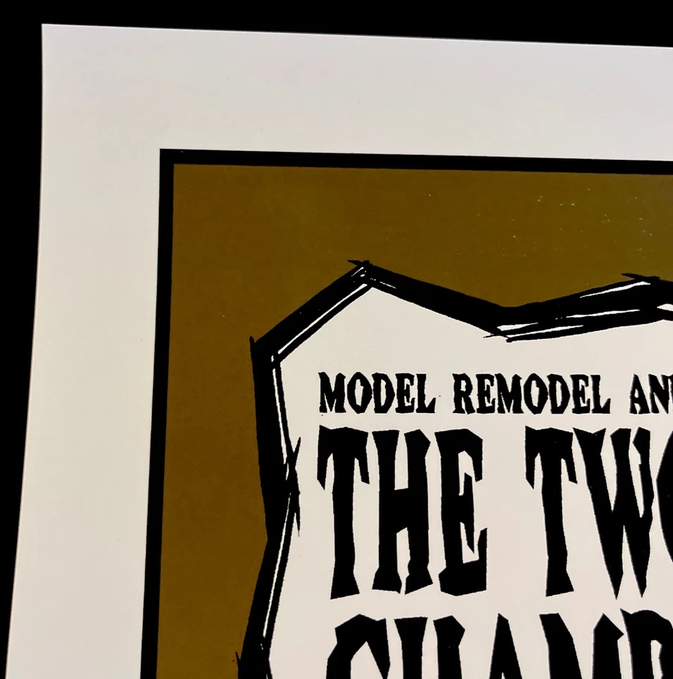 Póster Justin Hampton Roller Derby Rollergirls 2006 Champion Bout Wolf Sexy Girl Foto 4 de 4