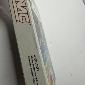 Vintage 1987 Nintendo NES ZANAC Video Game CIB Complete In Box Tested!