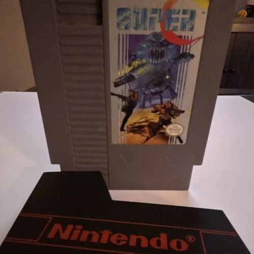 Konami Super C Nintendo NES Game Cartridge NTSC-U/C Cartridge Only