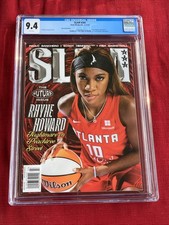 2023 Slam Magazine Rhyne Howard 1st Atlanta Dream Cover CGC 9.4