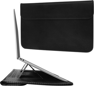 Faraday Bag for Laptops & Tablets, 16 Inch Laptop Sleeve Case with Stand, Black