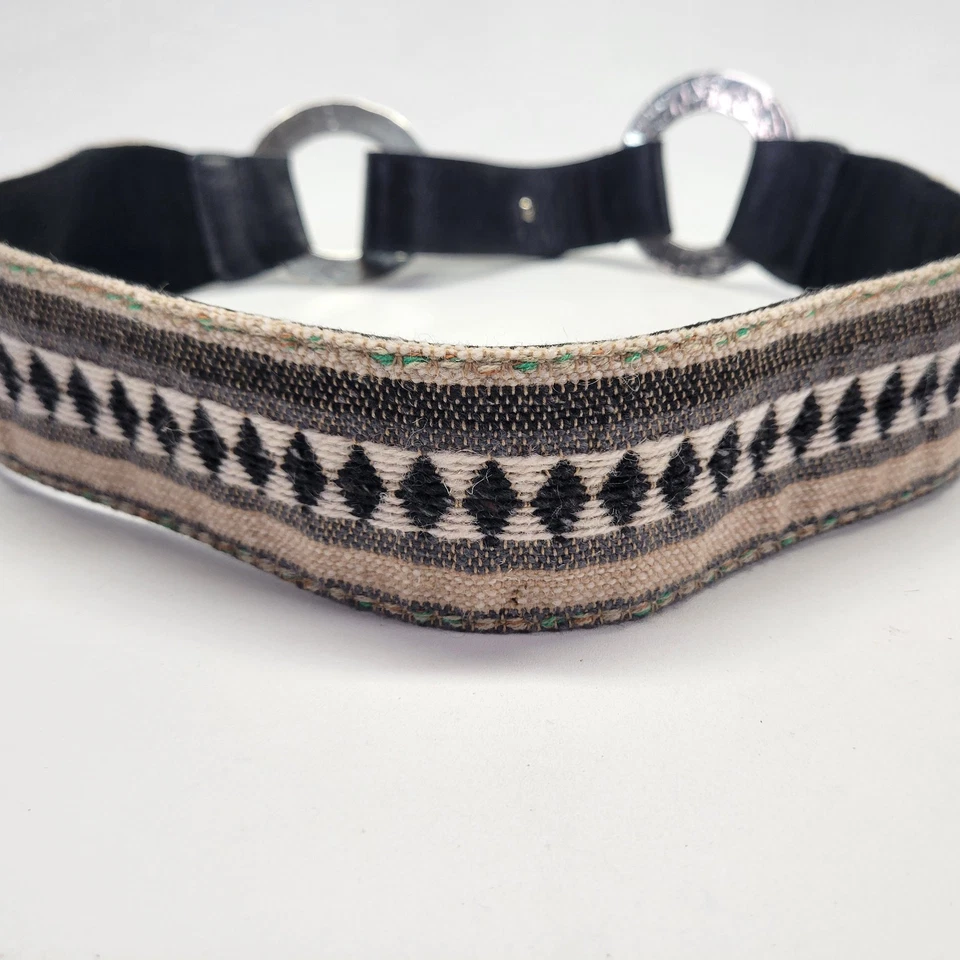 Cinturón de Cadera Streets Ahead 34 36 M Tapiz Cuero Ancho Hecho en EE. UU. 23709 Foto 3 de 4