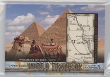 2017 Goodwin Champions World Traveler Map Relics Pyramids Of Giza Egypt so4