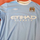 Manchester City FC Umbro Jersey Deuel #4 Premier League England Etihad — photo 2