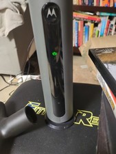 Motorola 8x4 Docsis 3.0 Cable Modem plus N300 Router Model MG7310 w/Power Cord