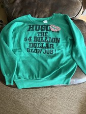Vintage Hugo Hurricane Sweatshirt 1989 Size XL