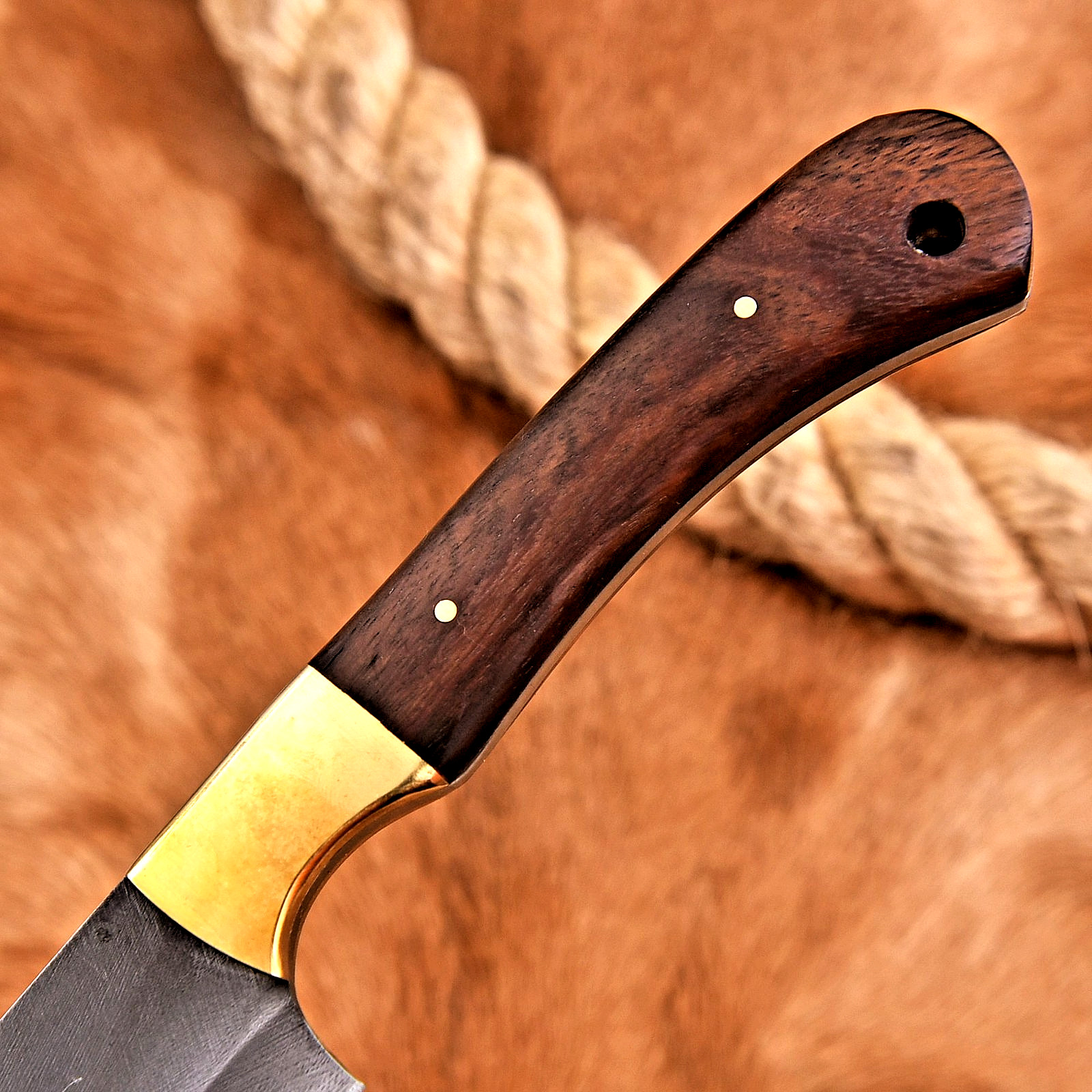 CUSTOM HAND MADE FORGE HIGH CARBON STEEL UTILITY KITCHEN CHEF KNIFE  HH 214