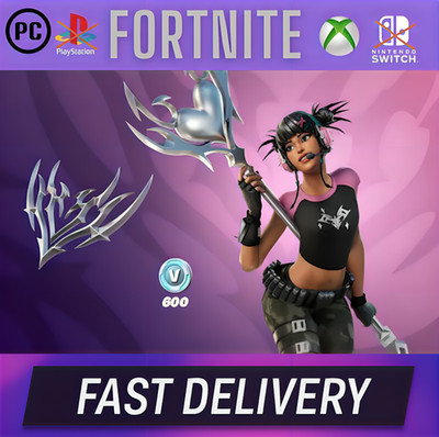 Fortnite Cross Comms Pack + 600 V-Bucks XBOX Live EUROPE Code Key Rare New  
