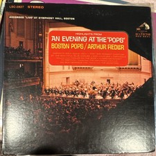 RCA Victor Red Seal Highlights from An Evening at the Pops Vinyl LP LSC-2827