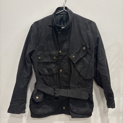 Men s Barbour A132 Beacon Waxed Black Jacket Wax Coat C38/97CM