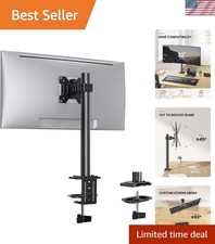 Enhanced Monitor Riser with Tilt & Cable Management for a Clutter-Free Workspace