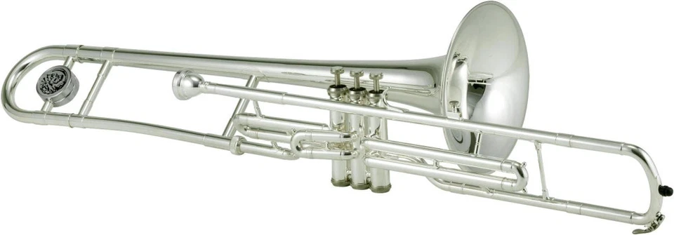 Jupiter JTB720V Serie C Válvula Trombón Plata Amarillo Latón Campana Foto 2 de 2