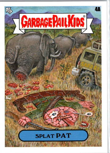 Splat Pat 2021 Topps Garbage Pail Kids Go on Vacation Famous Landmarks #4A - Picture 1 of 2