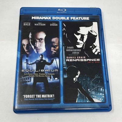 Miramax Double Feature: Equilibrium / Renaissance Blu-ray Christian Bale Daniel