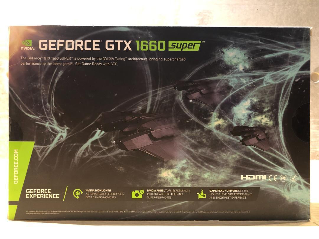 新品未使用　GALAKURO GAMING GG-GTX1660SP-E6GB/ GG-GTX1660SP-E6GB/DF | NVIDIA GEFORCE GTX 1660 Super 搭載