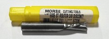 Morse 3/8" Solid Carbide Router 2 Flute USA Made