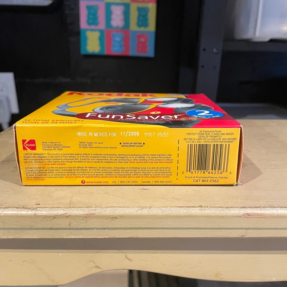 Kodak Fun Saver Disposable Camera 27 Exposures 2-Pack - Image 3 of 3