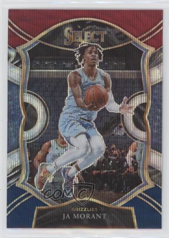2020-21 Panini Select Concourse Tri-Color Prizm Ja Morant #60 03m5