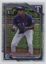2024 Bowman Chrome Prospects Mega Box Mojo Refractor Yolfran Castillo 15zu