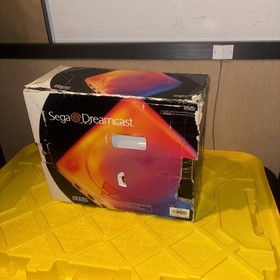SEGA Dreamcast HKT-3020 Console - White W/ Box, 7 Games, Cords and 2 controllers