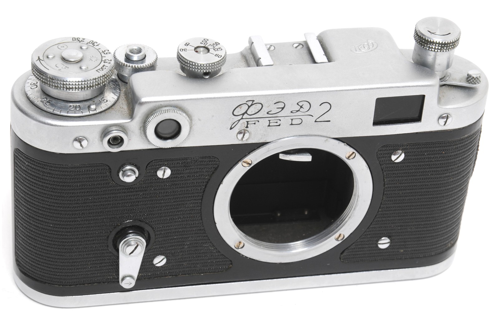 Vintage USSR Russian FED 2 camera body NOTTESTED 35mm RF