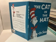 Dr Seuss The Cat in the Hat 1957 Renewed 1985 Random House Hardcover Like New